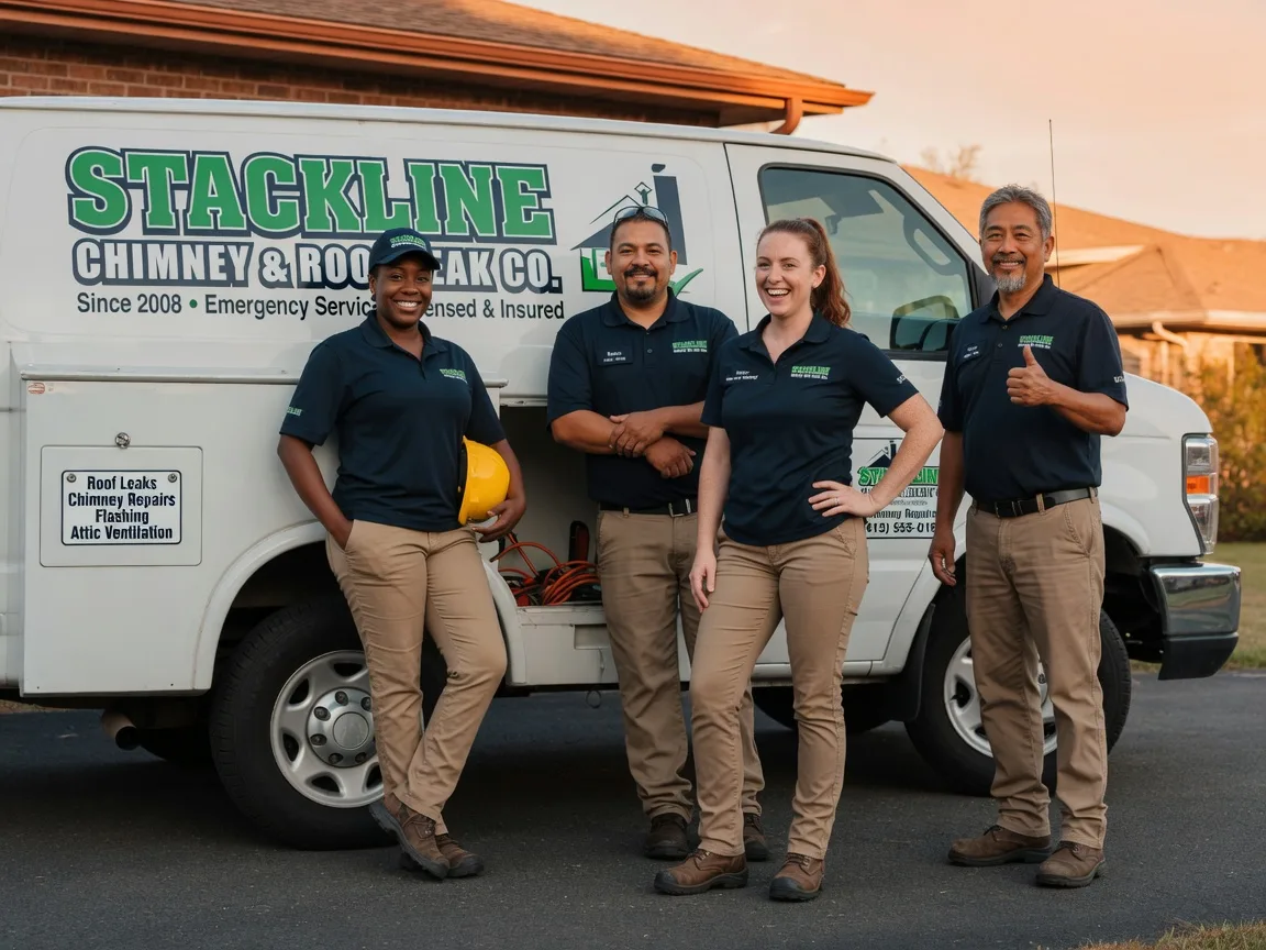Chimney flashing repair company in Buckatunna, MS